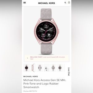 Michael Kors smart watch . Brand new in box